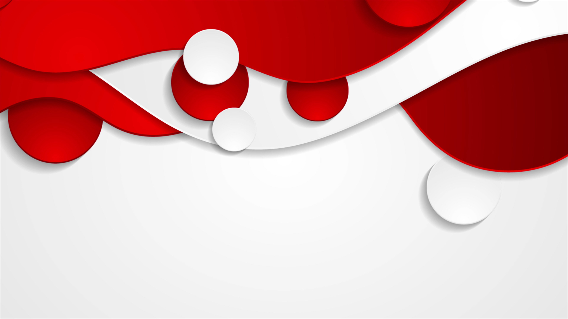 Red and White Abstract Corporate Motion Background
